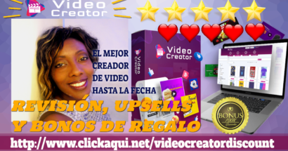 VIDEOCREATOR. BONOS Y REVISION