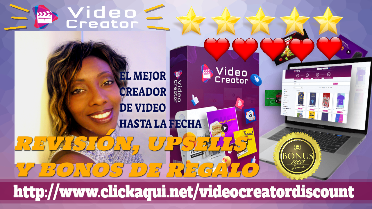 VIDEOCREATOR. BONOS Y REVISION