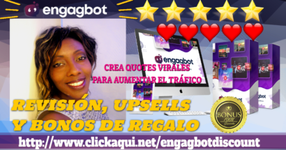 Bonuses and Review. ENGAGBOT ✨✨⭐️⭐️⭐️