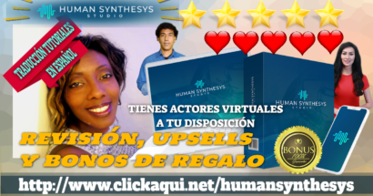 HUMAN SYNTHESYS STUDIO. Review y Bonos. ✨✨⭐️⭐️⭐️⭐️⭐️