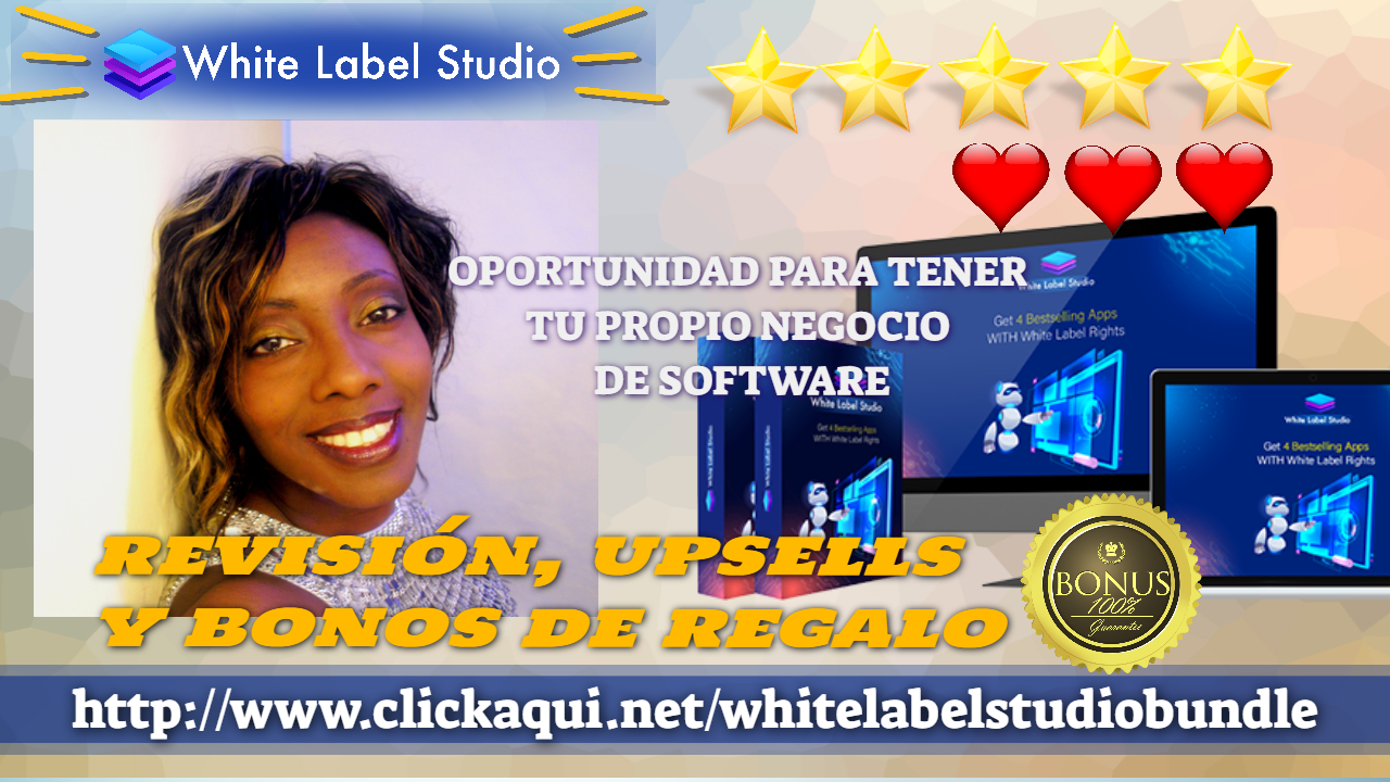 ✨✨⭐️⭐️WHITELABEL STUDIO. Review y b0nuses