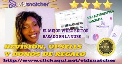 VidSnatcher. Software como Camtasia más económico