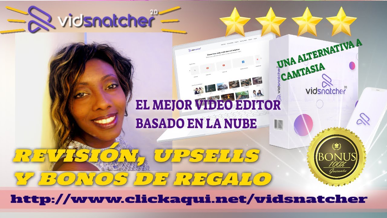 VidSnatcher. Software como Camtasia más económico